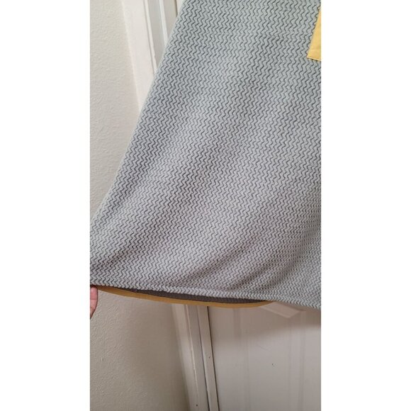 Patagonia Mens Gray & Yellow Synchilla Fleece Pullover - Picture 5 of 12